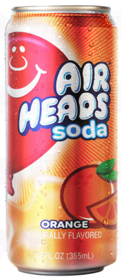 Airheads Orange Soda 12oz Can 12ct